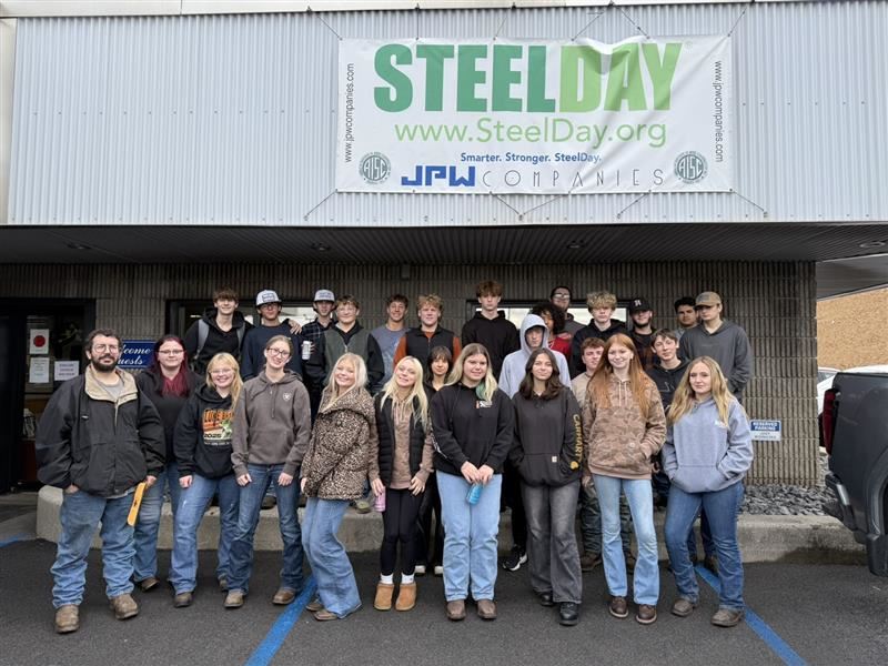 Welding CTE Students Visit JPW for Steel Day