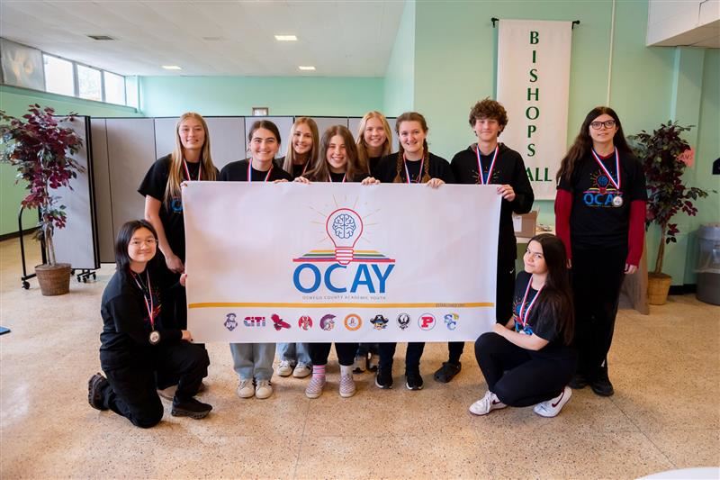  The members of the winning team from Mexico CSD.