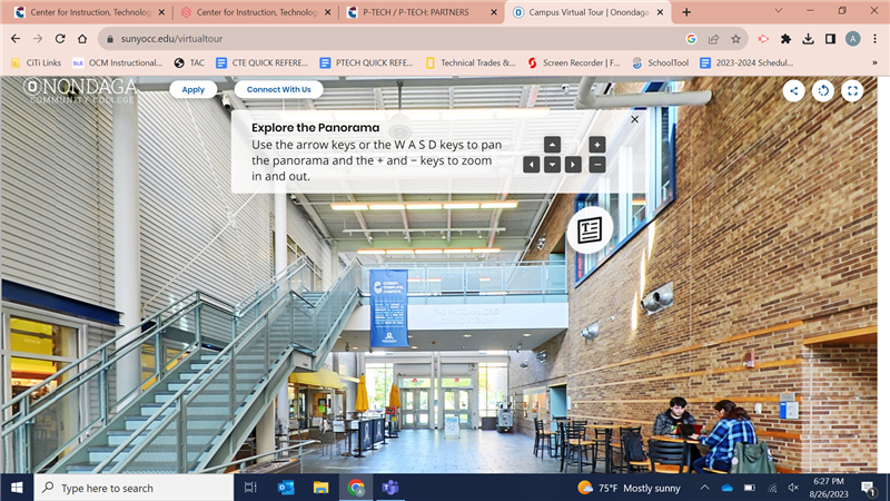OCC Virtual Tour